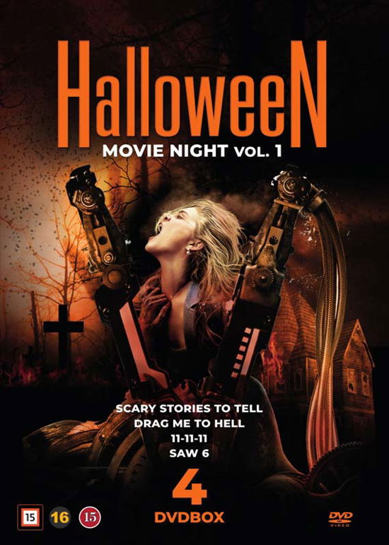 Cover for Halloween Movienight Vol. 1 (DVD) (2021)