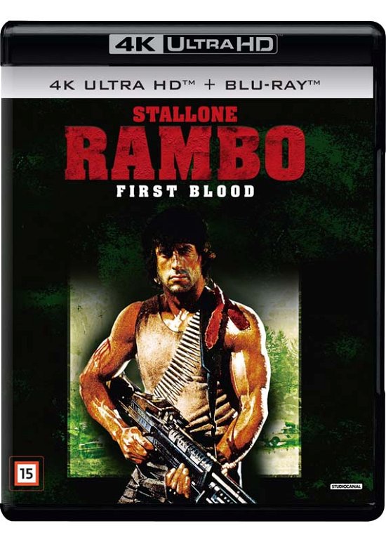 Cover for Sylvester Stallone · First Blood (Rambo) (4K UHD Blu-ray) [4K edition] (2019)