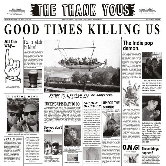 Cover for Thank Yous · Good Times Killing Us (CD) (2020)