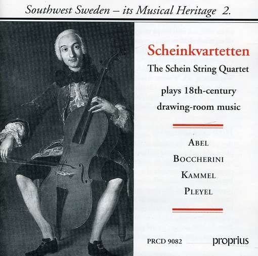 18th-Century Drawing-Room Music - Schein String Quartet - Musiikki - PROPRIUS - 7391959190823 - sunnuntai 27. kesäkuuta 2004