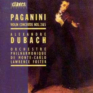 Violin Concertos Nos.2,5 - N. Paganini - Musik - CLAVES - 7619931940823 - 1996