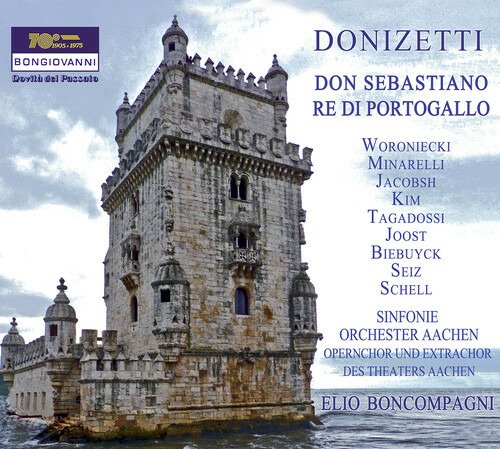 Cover for Donizetti / Woroniecki / Jacobsh · Don Sebastiano / Re Di Portogallo (CD) (2022)