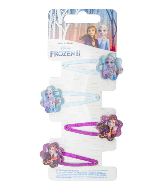 Disney: Joy Toy - Frozen 2 - 4 Hair Clips - Disney Frozen - Merchandise -  - 8052780423823 - 