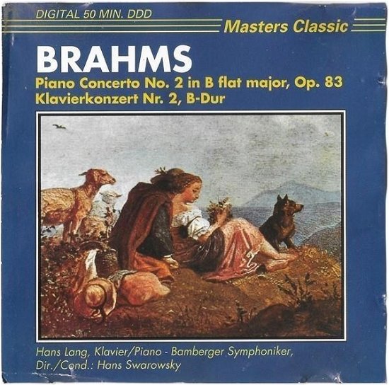 Cover for Brahms · Piano Concerto No. 2 (CD)
