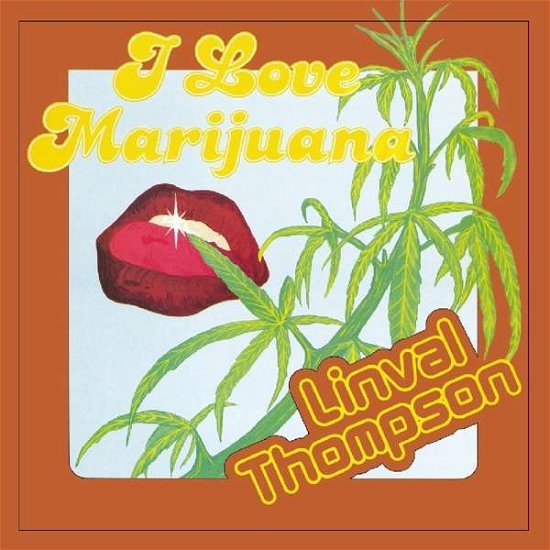Cover for Linval Thompson · I Love Marijuana (LP) [Coloured edition] (2019)
