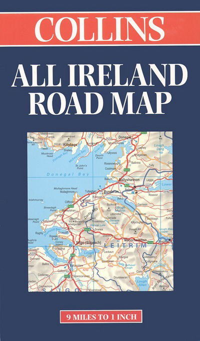 Cover for Not Known · Road Map All Ireland (Map) (1998)