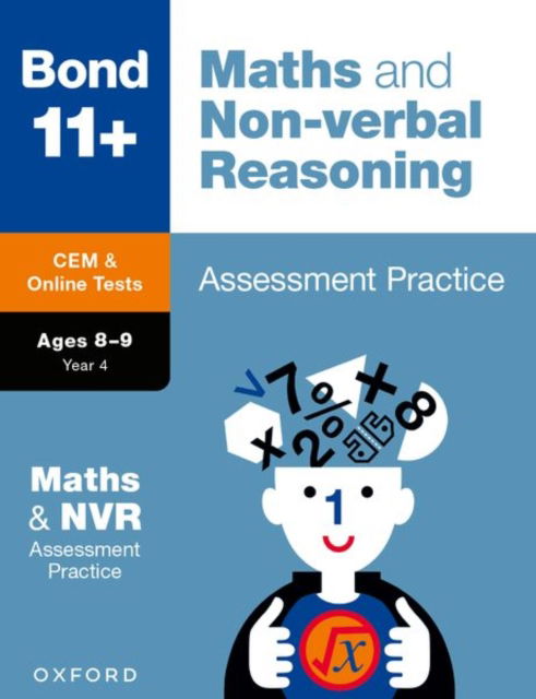 Cover for Alison Primrose · Bond 11+: Bond 11+ CEM Maths &amp; Non-verbal Reasoning Assessment Papers 8-9 Years - Bond 11+ (Paperback Book) (2023)