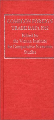 Cover for Vienna Institute for Comparative Economic Studies · COMECON Foreign Trade Data 1982 (Hardcover Book) (1983)