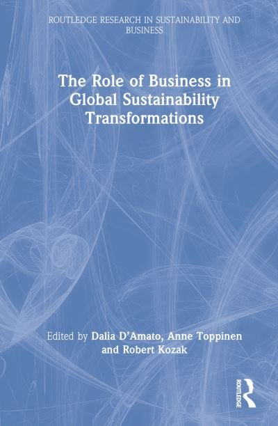 Cover for Ram Chandra · The Role of Business in Global Sustainability Transformations - Routledge Research in Sustainability and Business (Gebundenes Buch) (2022)