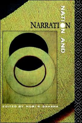 Cover for Bhabha, Homi K (Harvard University, USA) · Nation &amp; Narration (Hardcover bog) (1990)