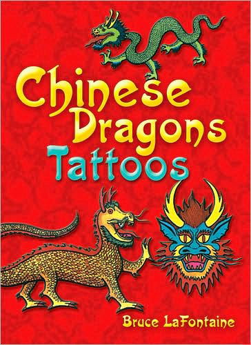 Cover for Lafontaine Lafontaine · Chinese Dragons Tattoo - Little Activity Books (MERCH) (2000)