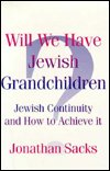 Cover for Jonathan Sacks · Will We Have Jewish Grandchildren?: Jewish Continuity and How to Achieve it (Paperback Book) (1994)