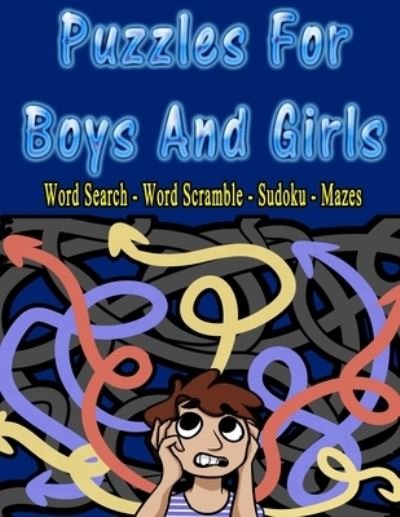 Cover for On Target Puzzles · Puzzles For Boys And Girls (Paperback Bog) (2019)