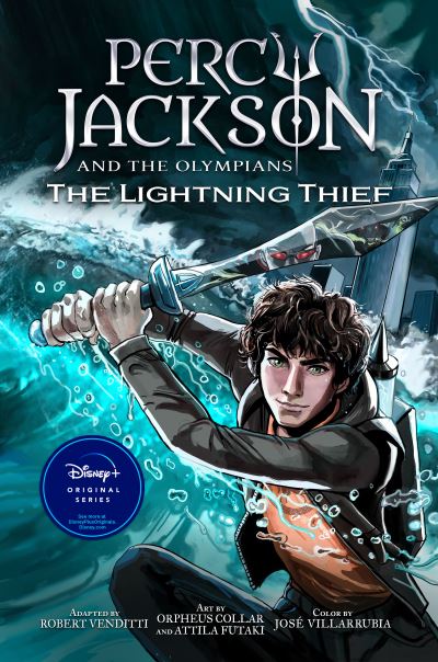 Percy Jackson and the Olympians the Lightning Thief the Graphic Novel (paperback) - Rick Riordan - Książki - Disney Publishing Worldwide - 9781368100823 - 21 listopada 2023