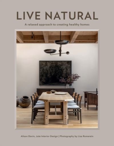 Cover for Alison Davin · Live Natural (Book) (2024)