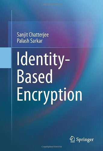 Cover for Sanjit Chatterjee · Identity-Based Encryption (Hardcover Book) [2011 edition] (2011)