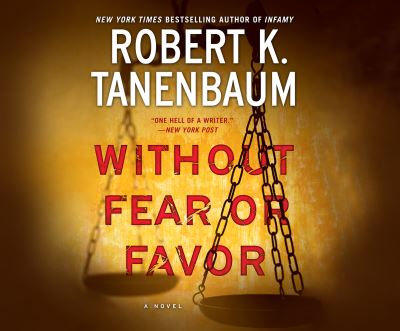 Cover for Robert K Tanenbaum · Without Fear or Favor (CD) (2017)