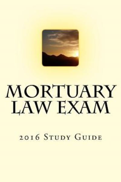Cover for Noah Ras · Mortuary Law Exam (Pocketbok) (2016)