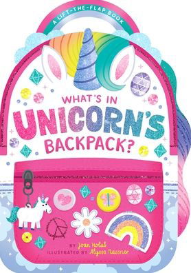 Cover for Joan Holub · What's in Unicorn's Backpack?: A Lift-the-Flap Book (Kartonbuch) (2021)