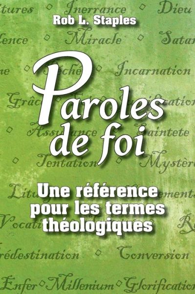 Cover for Robert L Staples · Paroles De Foi (Paperback Book) (2015)