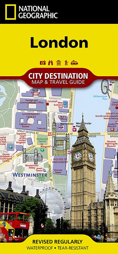 London - National Geographic Maps - Livros - National Geographic Maps - 9781566957823 - 5 de dezembro de 2023