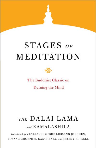 Cover for Dalai Lama · Stages of Meditation: The Buddhist Classic on Training the Mind - Core Teachings of Dalai Lama (Taschenbuch) (2019)