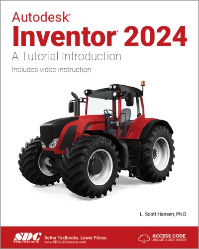 Cover for L. Scott Hansen · Autodesk Inventor 2024: A Tutorial Introduction (Pocketbok) (2023)