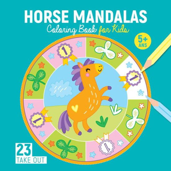 Cover for Clorophyl Editions · Happy Horse Coloring Book for Kids: 23 Designs (Pocketbok) (2022)