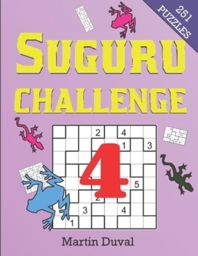 Cover for Martin Duval · Suguru Challenge vol. 4 (Paperback Book) (2019)