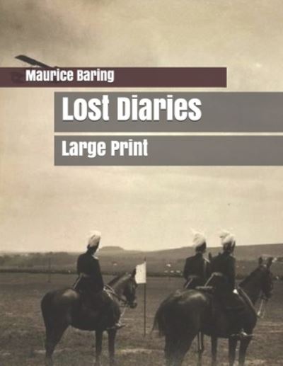 Cover for Maurice Baring · Lost Diaries (Paperback Book) (2019)