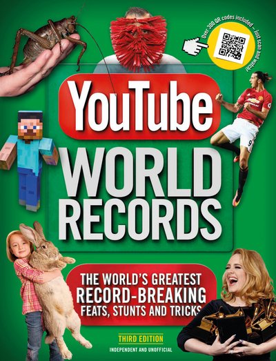 Cover for Youtube World Records (Book) (2017)