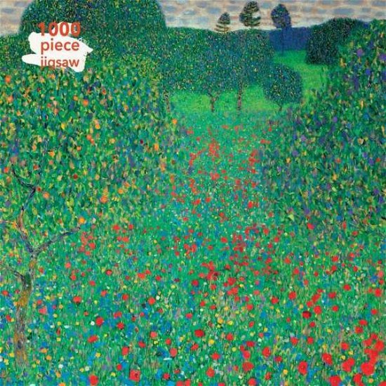 Adult Jigsaw Puzzle Gustav Klimt: Poppy Field: 1000-Piece Jigsaw Puzzles - 1000-piece Jigsaw Puzzles -  - Bordspel - Flame Tree Publishing - 9781787558823 - 5 januari 2020