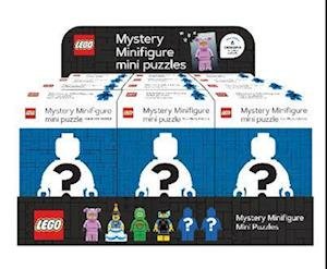 LEGO Mystery Minifigure Puzzles Blue Edition 12 Copy CDU - Lego - Jogo de tabuleiro - Chronicle Books - 9781797218823 - 29 de setembro de 2022
