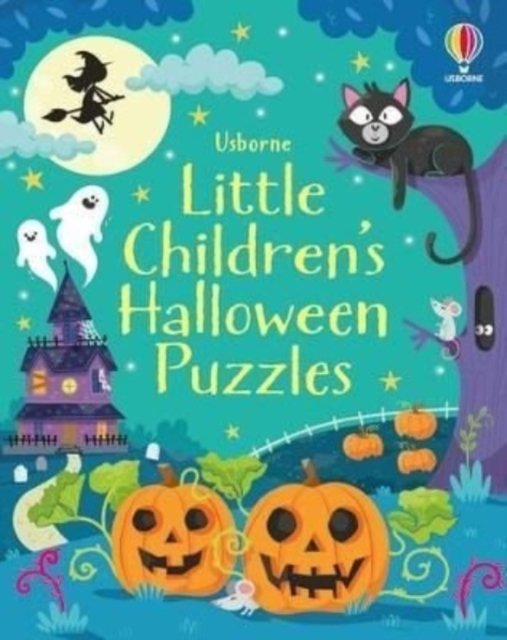 Cover for Kirsteen Robson · Little Children's Halloween Puzzles: A Halloween Book for Kids - Children's Puzzles (Pocketbok) (2022)