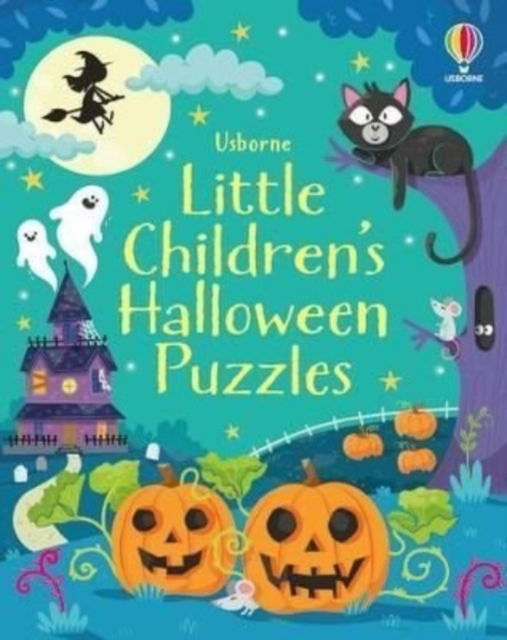 Cover for Kirsteen Robson · Little Children's Halloween Puzzles: A Halloween Book for Kids - Children's Puzzles (Paperback Book) (2022)