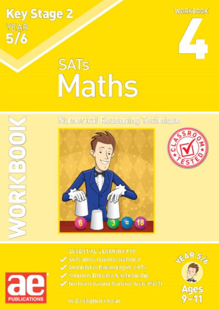 Cover for Dr Stephen C Curran · KS2 Maths Year 5/6 Workbook 4: Numerical Reasoning Technique (Paperback Book) (2022)