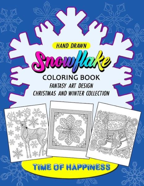 Cover for Balloon Publishing · SnowFlake Coloring Book (Paperback Book) (2017)