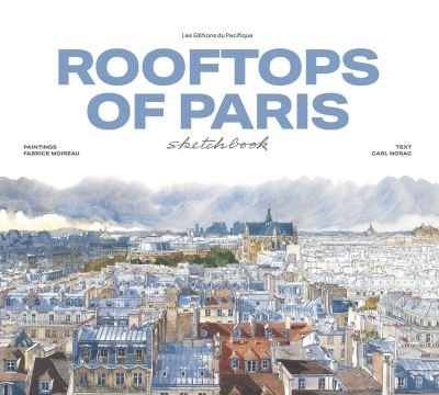 Cover for Rooftops of Paris sketchbook (Hardcover Book) (2023)