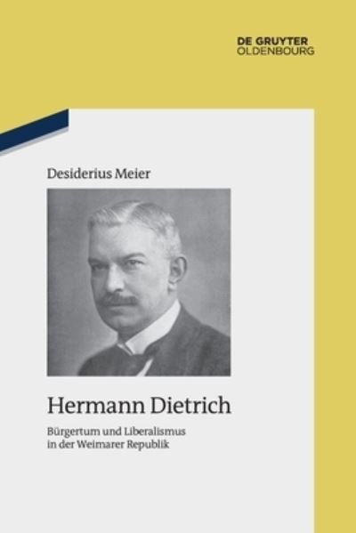 Cover for Desiderius Meier · Hermann Dietrich (Bog) (2022)