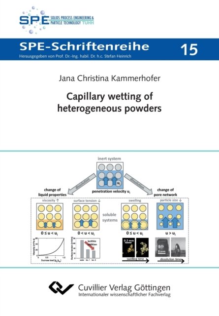 Capillary wetting of heterogeneous powders - Jana Christina Kammerhofer - Books - Cuvillier - 9783736970823 - September 9, 2019