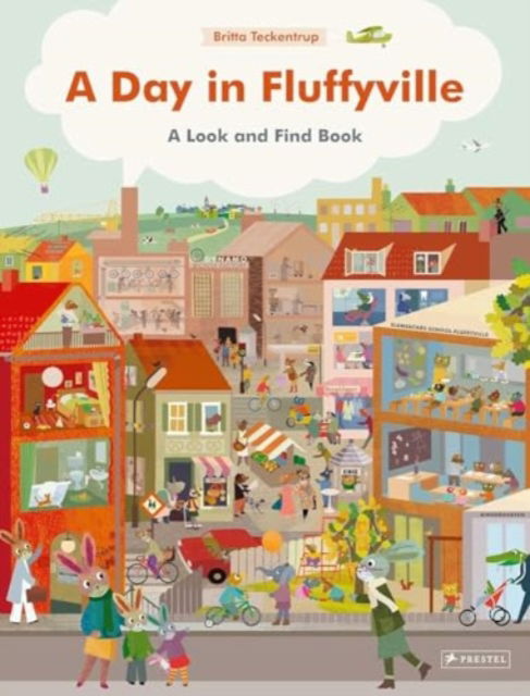 Cover for Britta Teckentrup · A Day in Fluffyville: A Look-and-Find-Book (Board book) (2024)