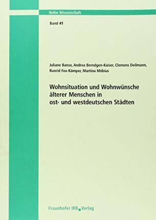 Cover for Banse · Wohnsituation und Wohnwünsche ält (Book)