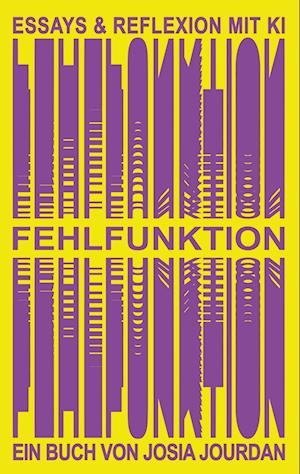 Cover for Josia Jourdan · Fehlfunktion (Book) (2025)