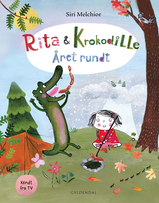 Cover for Siri Melchior · Rita og Krokodille året rundt (Bound Book) [1º edição] (2025)