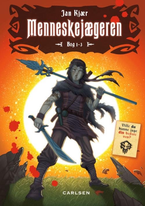 Cover for Jan Kjær · Menneskejægeren - samlebind (Hardcover bog) [1. udgave] [Hardback] (2013)