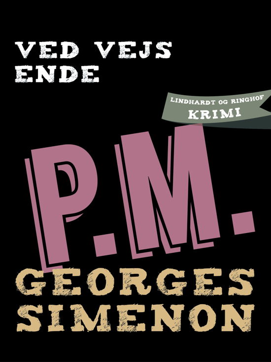 Cover for Georges Simenon · Ved vejs ende (Sewn Spine Book) [1er édition] (2019)