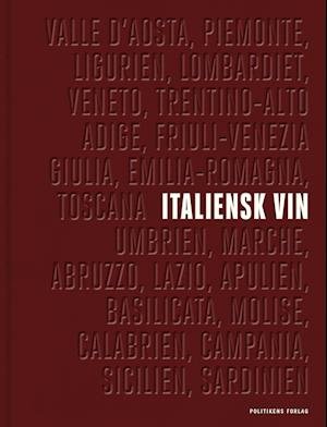 Cover for Thomas Ilkjær, Arne Ronold, Paolo Lolli og Ole Udsen · Italiensk vin (Indbundet Bog) [1. udgave] (2018)
