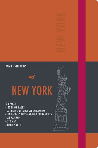 Cover for Sime Books · My New York - Notebook: Orange Juice (Paperback Book) [Imitation] (2015)