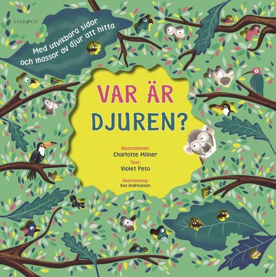 Cover for Violet Peto · Var är djuren? (Board book) (2018)