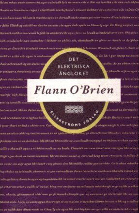 Cover for Flann O'Brien · Det elektriska ångloket (Bok) (1998)